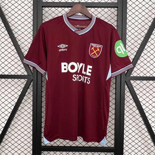 Thailande Maillot West Ham United Domicile 2025-26